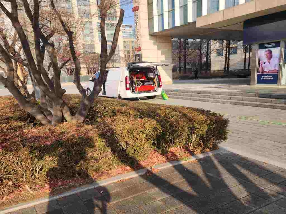 강남구 상가 건물 고압세척 출동